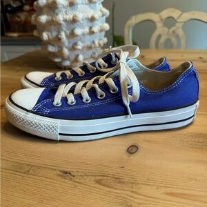 Royal Blue Low Top Classic Converse